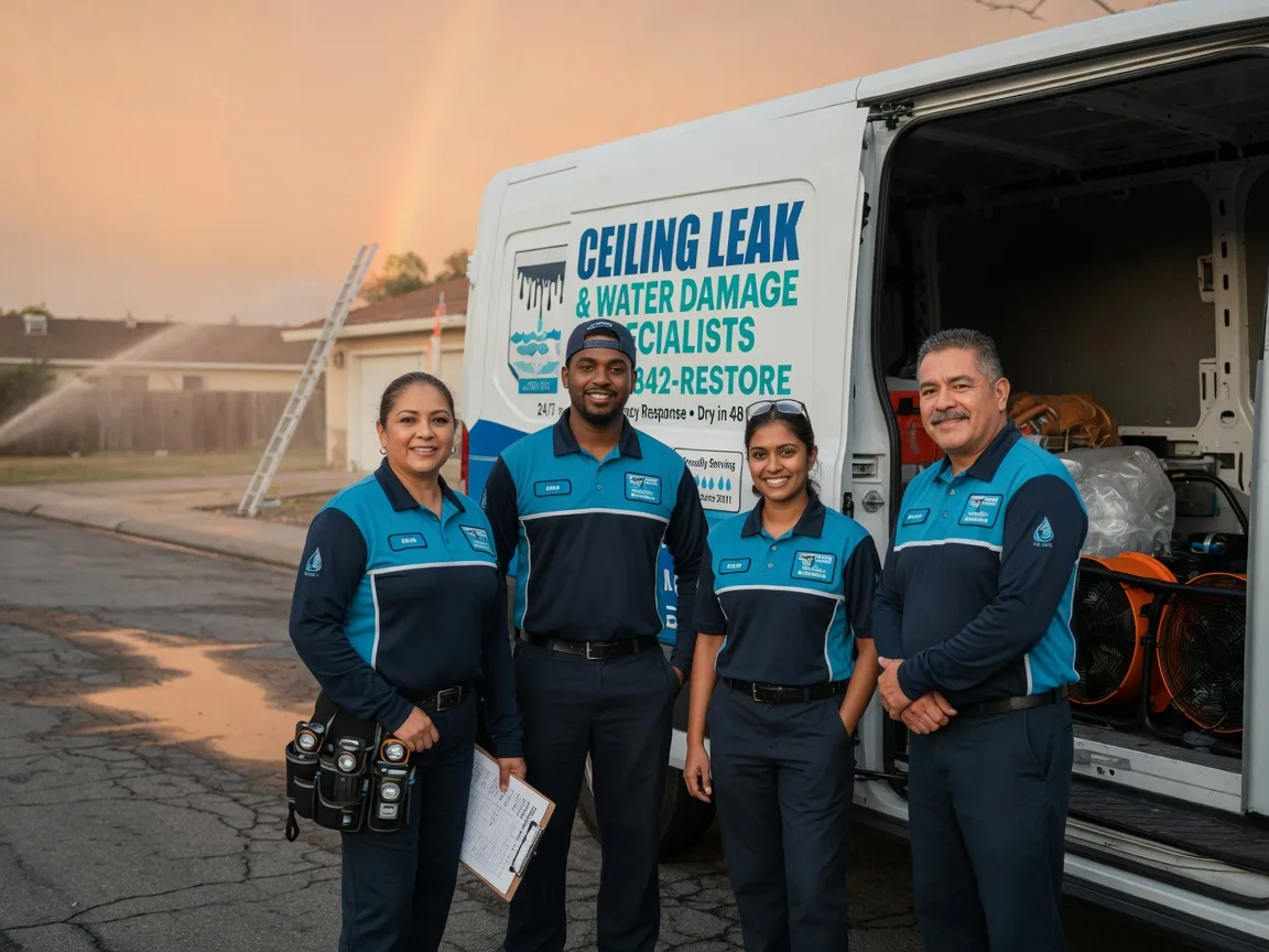 Ceiling Leak Cleanup company in Glenwood, WA